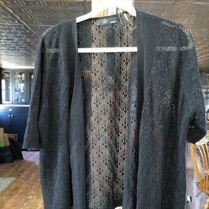 Plus size shrug/sweater